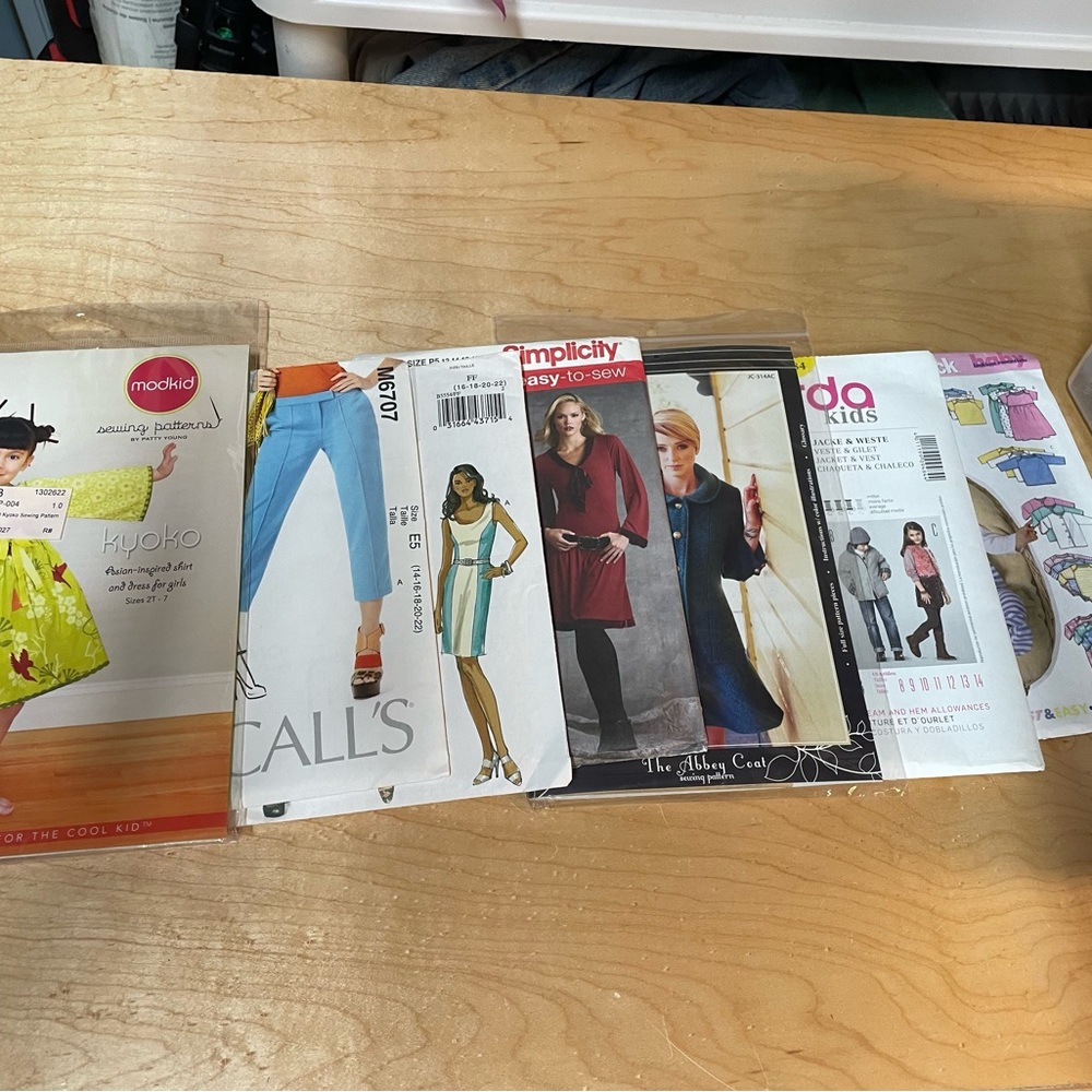 Bundle of six amazing sewing patterns at a huge discount!